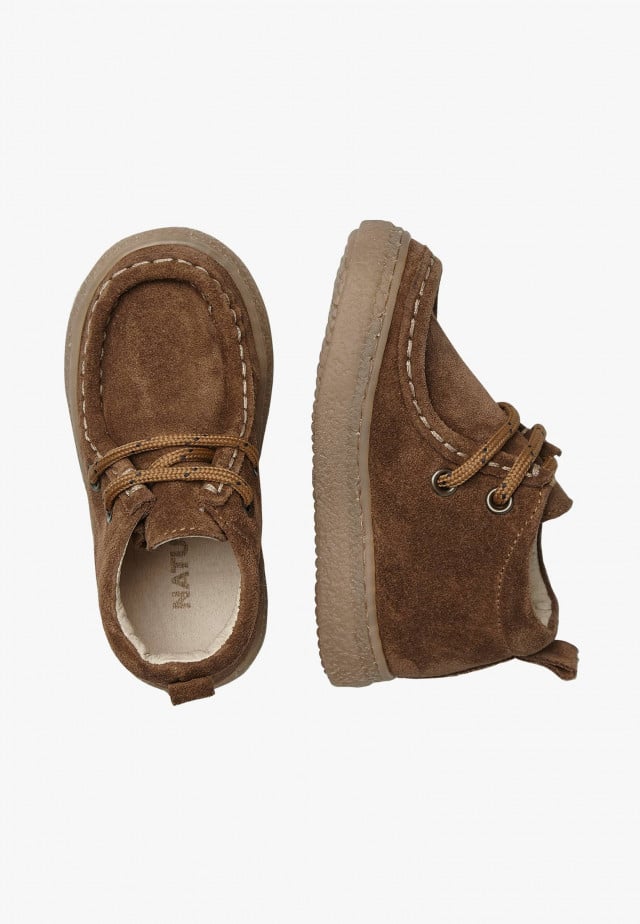 NATURINO KASDENSchuhe aus Veloursleder, Braun