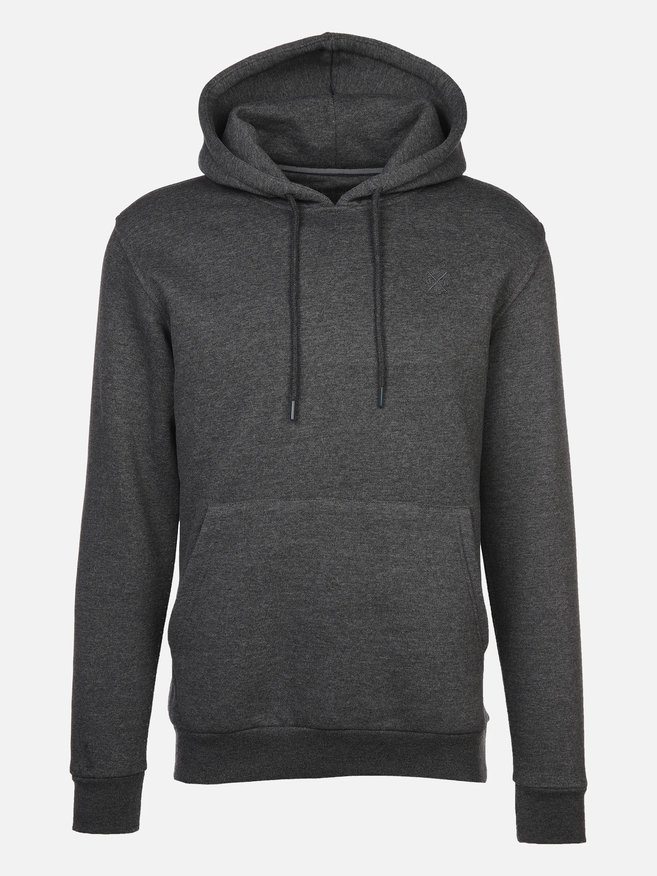 Herren Kapuzensweatshirt unifarben