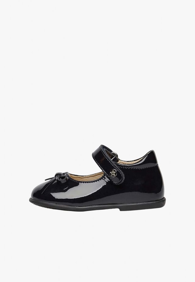 NATURINO BALLETBallerinas aus Lackleder mit Riemchen, Mitternachtsblau