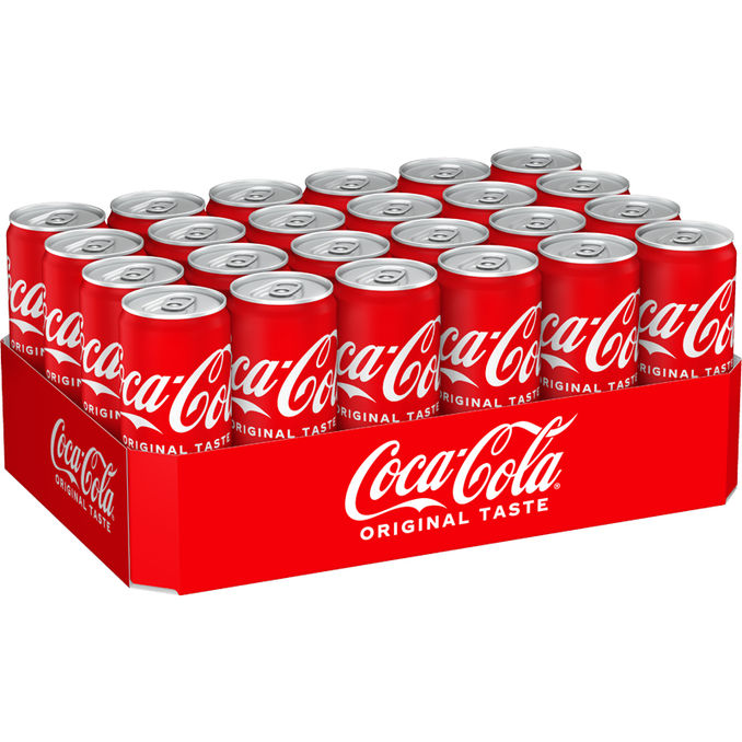 Coca-Cola, 24er Pack (EINWEG) zzgl. Pfand, 24 x 0,33L von Coca-Cola