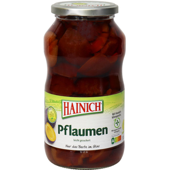 Pflaume leicht gezuckert, 385g von Hainich