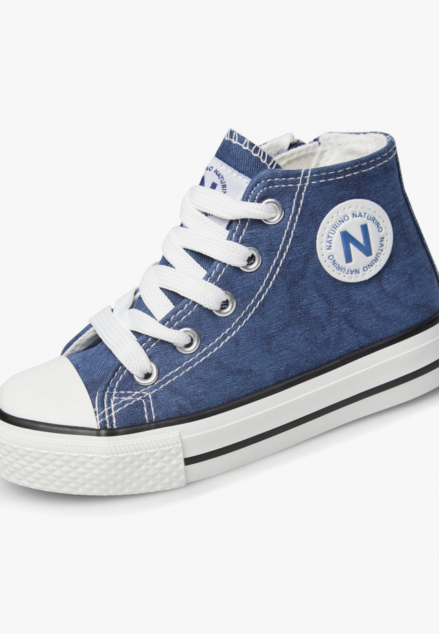 NATURINO YLFAS.Knöchelschuhe aus Stoff, Marineblau