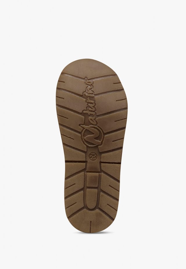 NATURINO TEKE 2 WPWasserdichte Lauflernschuhe aus Leder, Braun
