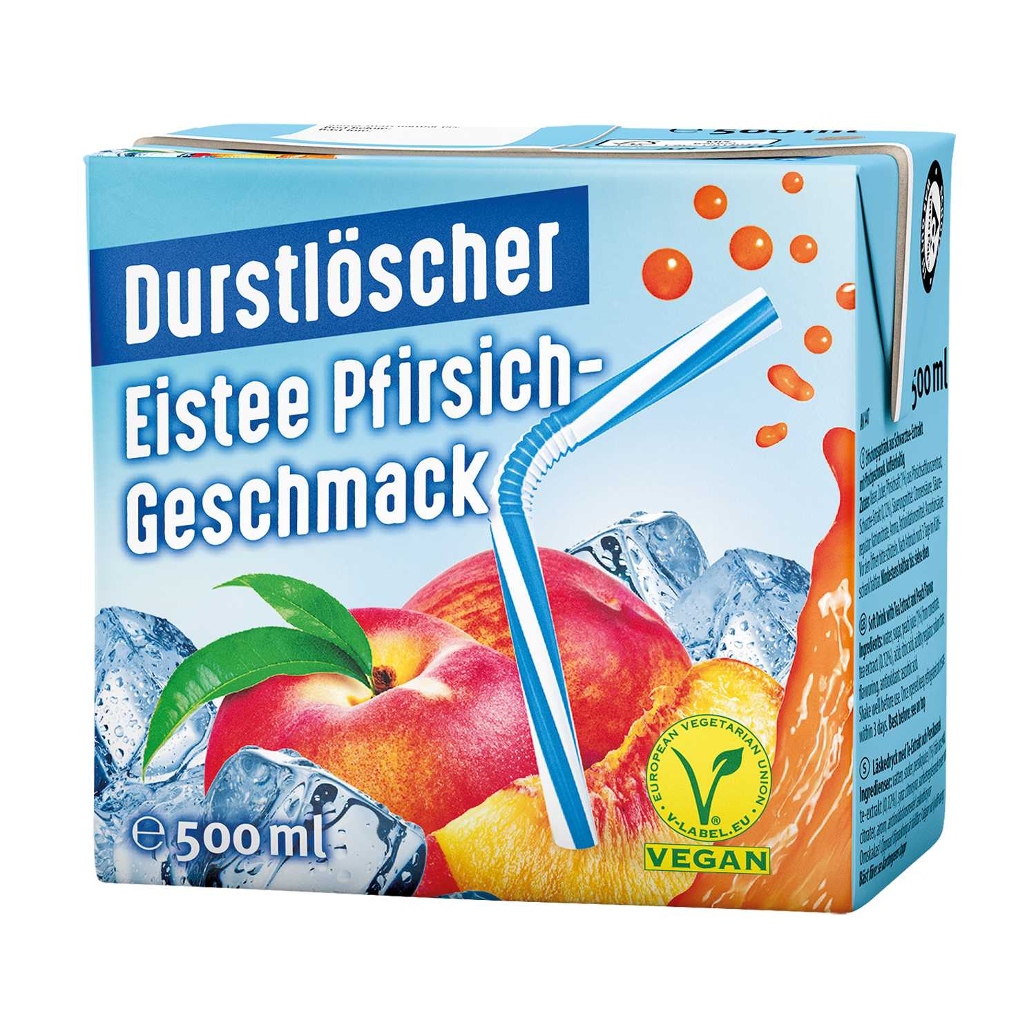 Durstlöscher Eistee Pfirsich 500 ml