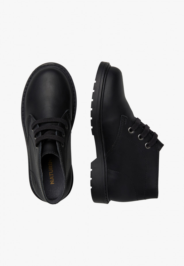 NATURINO MALMYSchuhe aus Leder, Schwarz