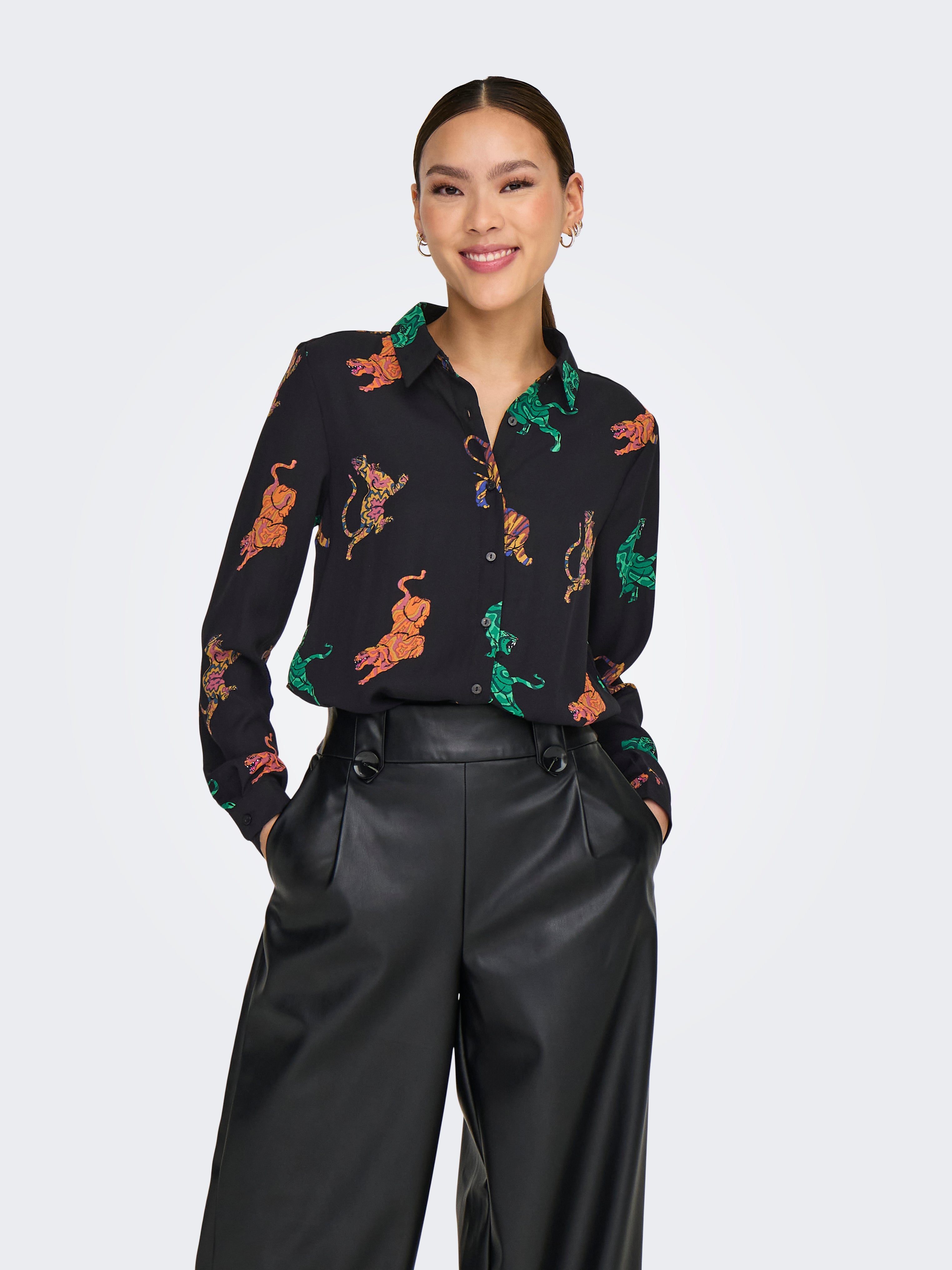 ONLALMA Hemd Black