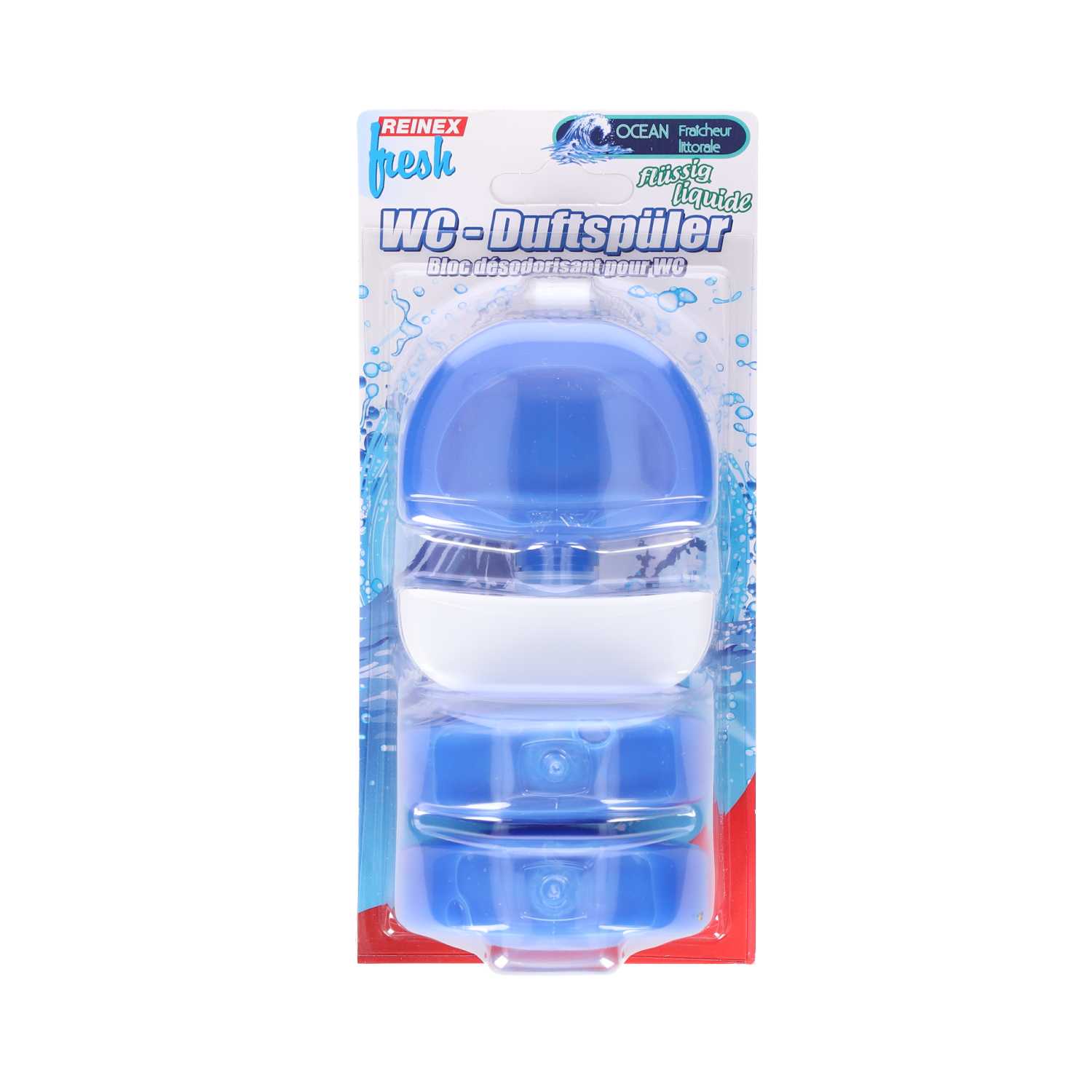 WC-Spüler 3er, 3fach sortiert