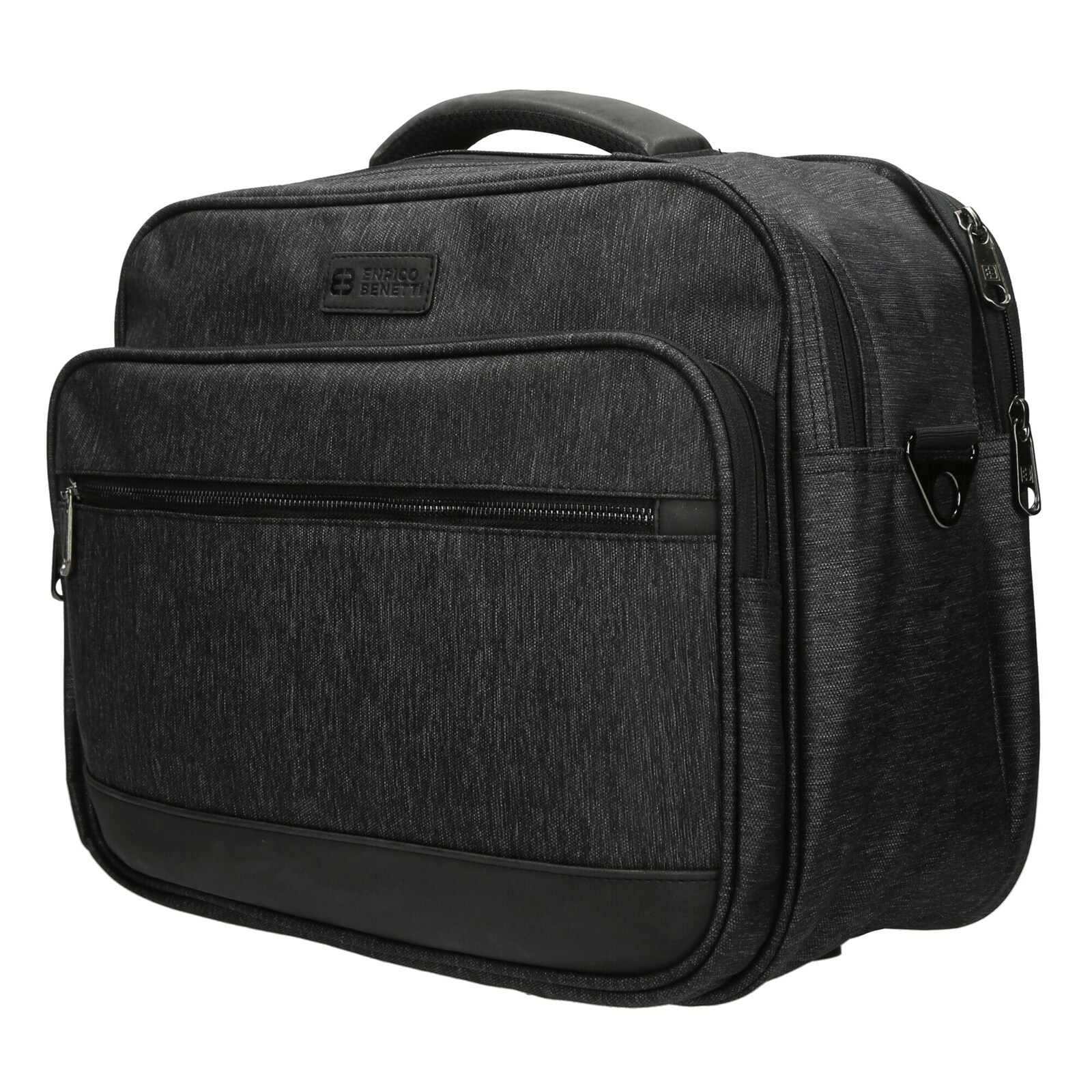HTI-Living Umhängetasche Reportertasche Schwarz