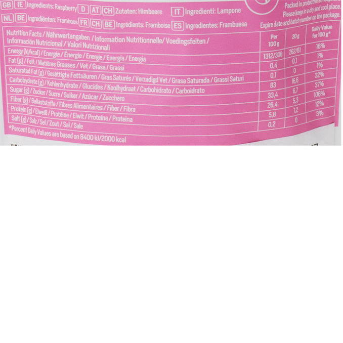 Himbeere Fruchtchips, 20g von Pol's Freeze Fresh