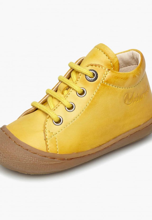 NATURINO COCOONLauflernschuhe aus Nappaleder, Gelb