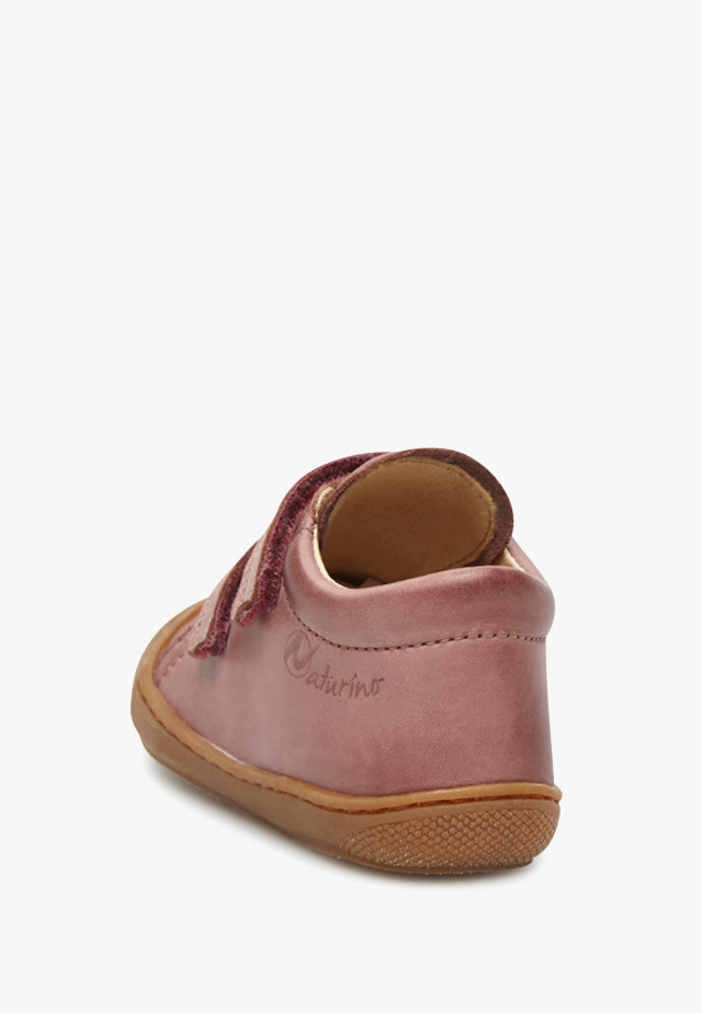 NATURINO COCOON VLLauflernschuhe aus Nappaleder, Altrosa