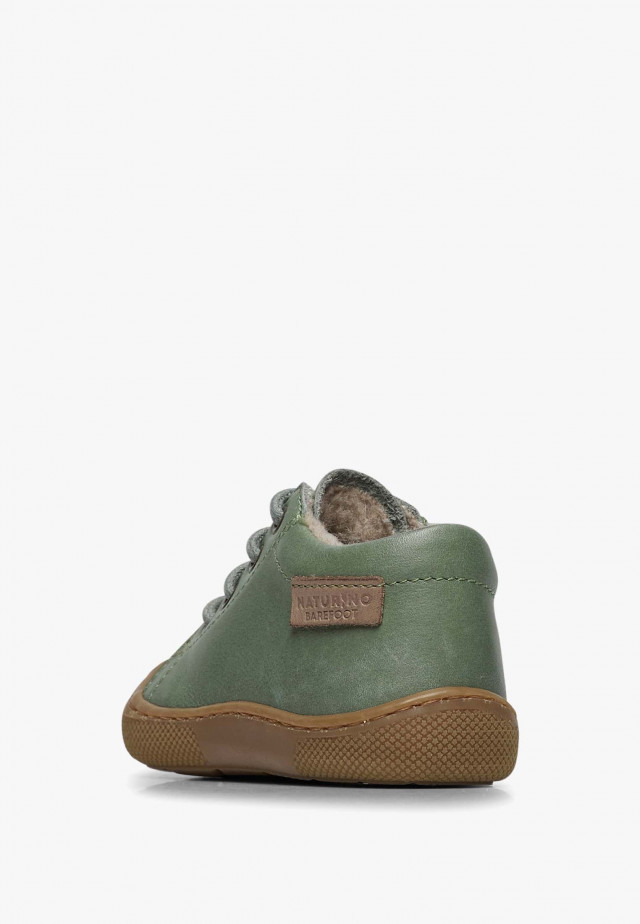 NATURINO AMURBarfußschuhe aus Leder, Salbei