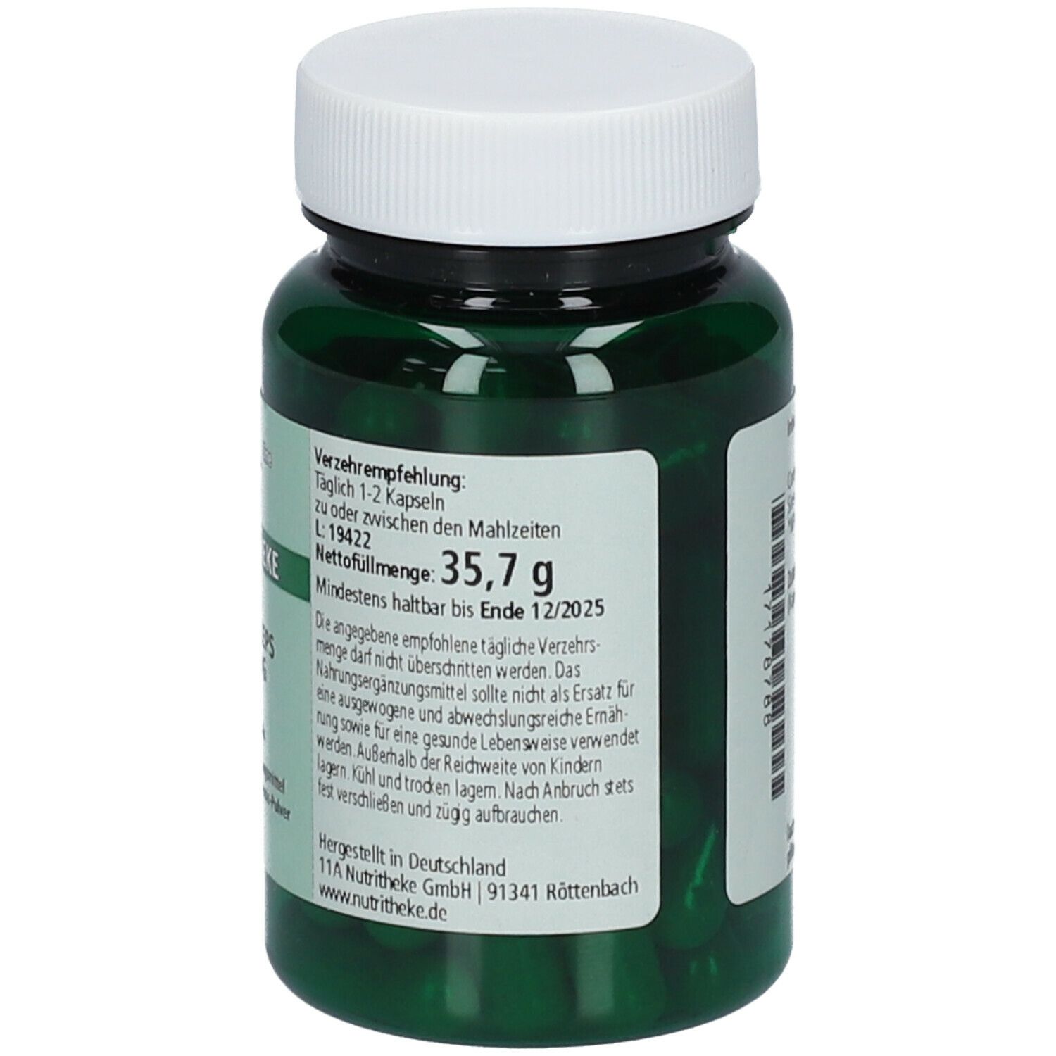 green line NUTRITHEKE CORDYCEPS 500 mg