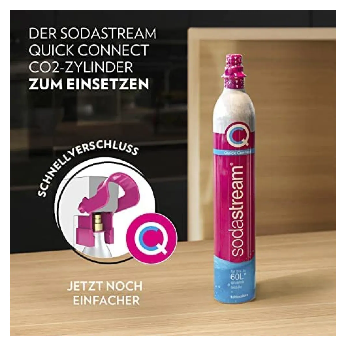 SodaStream DUO Reservezylinder 60L