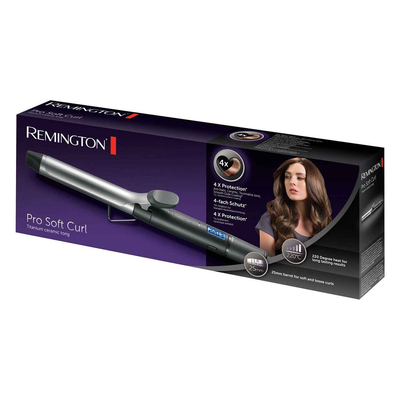 Remington Pro Soft Curl CI6525 schwarz Lockenstab
