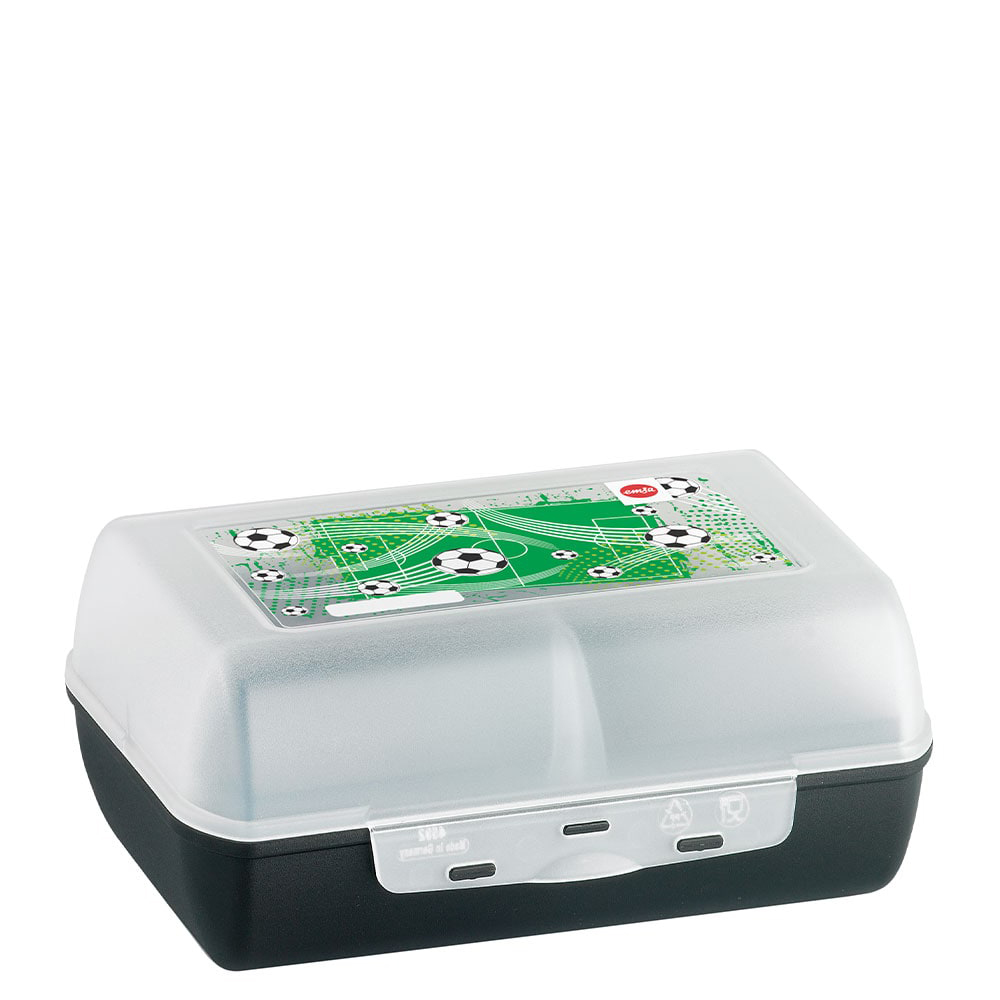 Geschenkset Brotdose/Trinkflasche Motiv Soccer