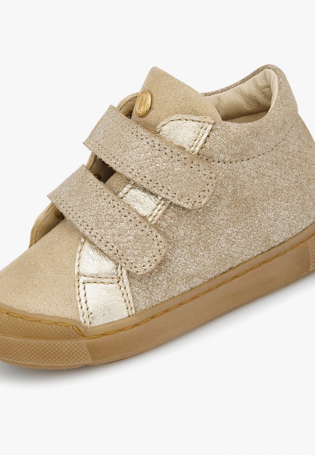 NATURINO DORD VLSneakers aus Leder und Veloursleder, Platin