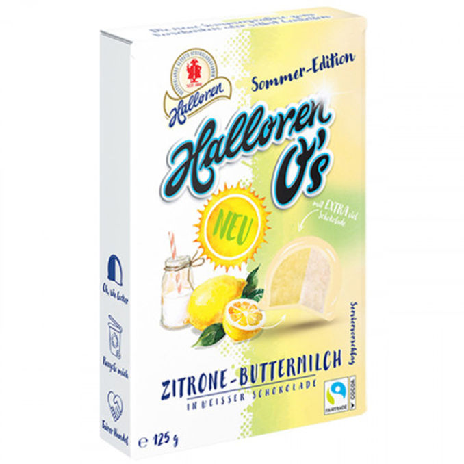 Pralinen mit Zitrone & Buttermilch, 125g von Halloren