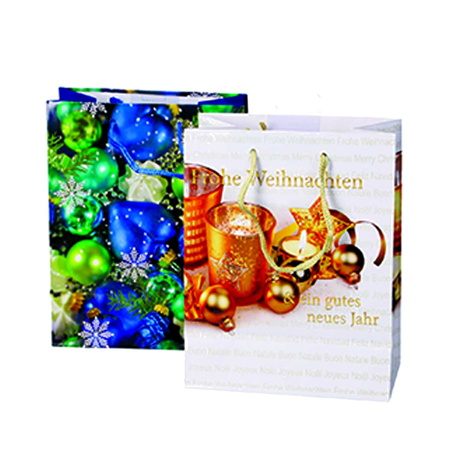 Geschenktüte A5 Weihnachten Lack modern