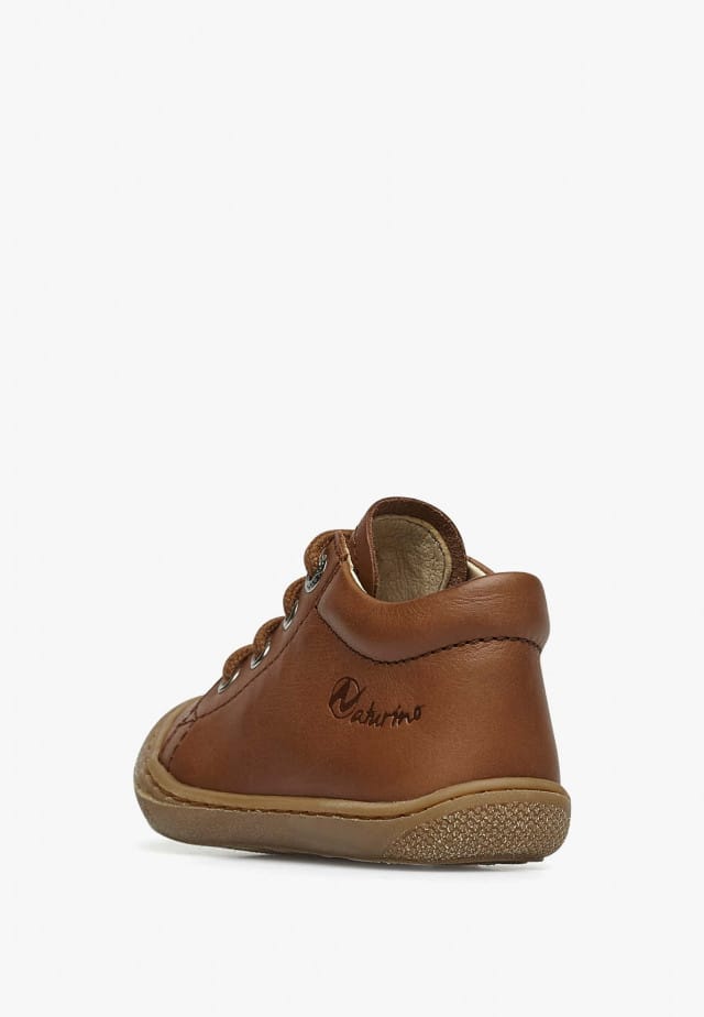 NATURINO COCOONLauflernschuhe aus Nappaleder, Lederbraun