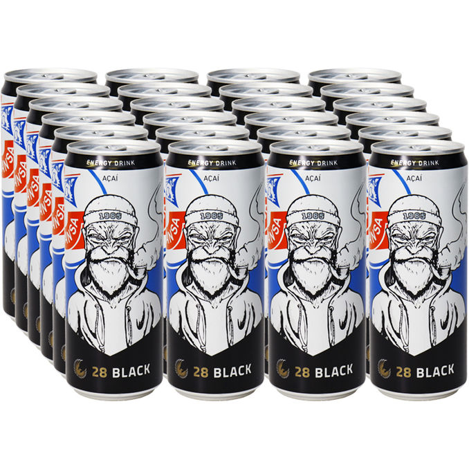 28 Black Açai Hansa Rostock Edition, 24er Pack (EINWEG) zzgl. Pfand, 24 x 0,33L von 28 BLACK