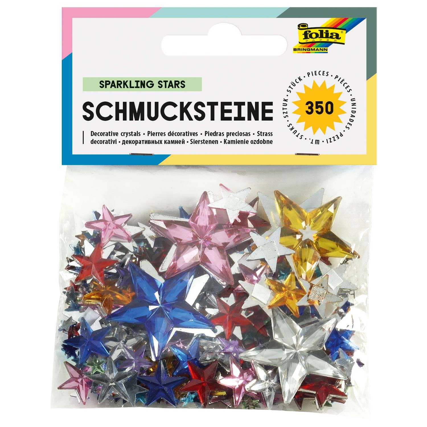 Schmucksteine folia, Sterne