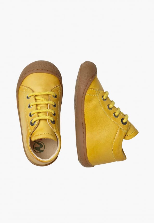 NATURINO COCOONLauflernschuhe aus Nappaleder, Gelb