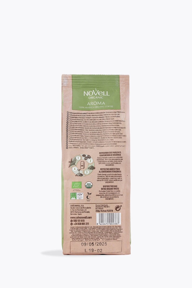 Novell Zero Waste Piu Aroma Bio 250g