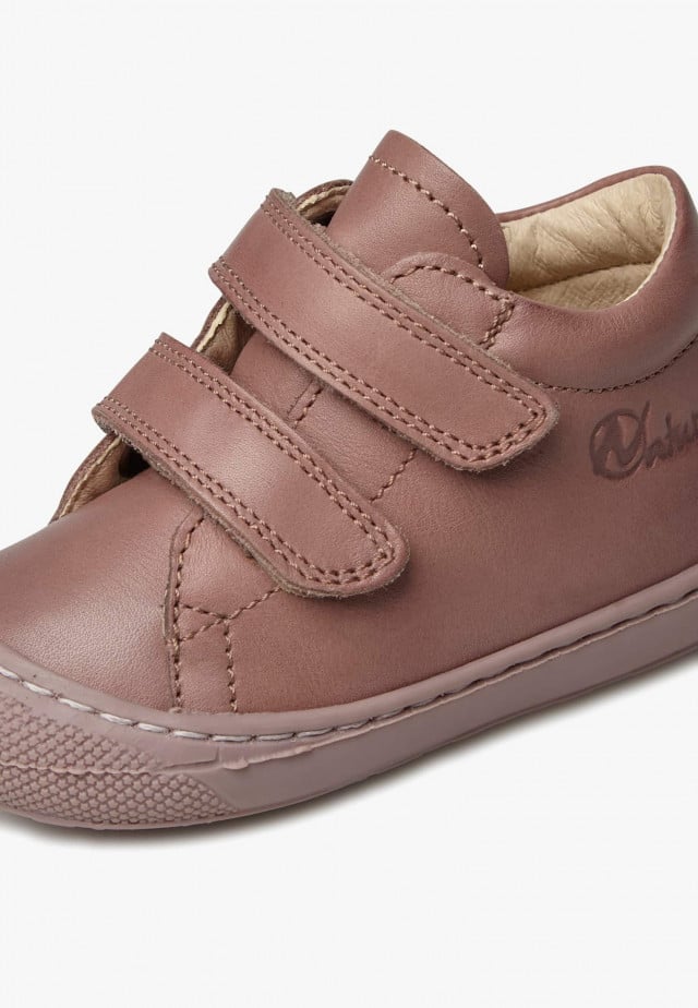 NATURINO COCOON VLLauflernschuhe aus Nappaleder, Altrosa