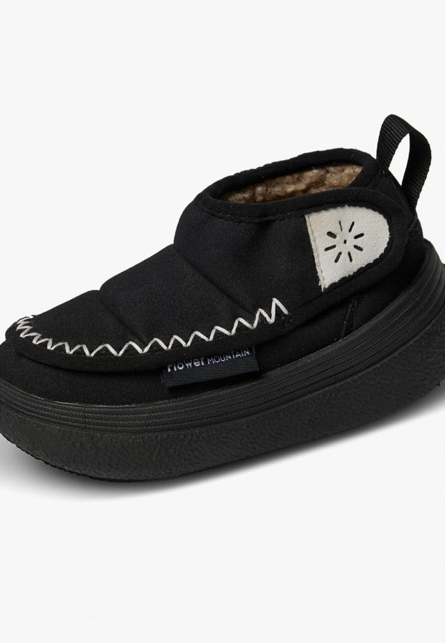 IKU JUNIOR.Stiefeletten aus Kunstleder, Schwarz