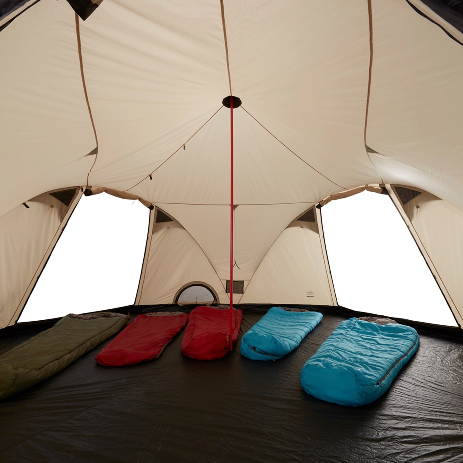 GRAND CANYON Black Knob 10 Personen Tepee Zelt Familien Gruppen Zelt Tipi Wigwam Farbe: Mojave Desert