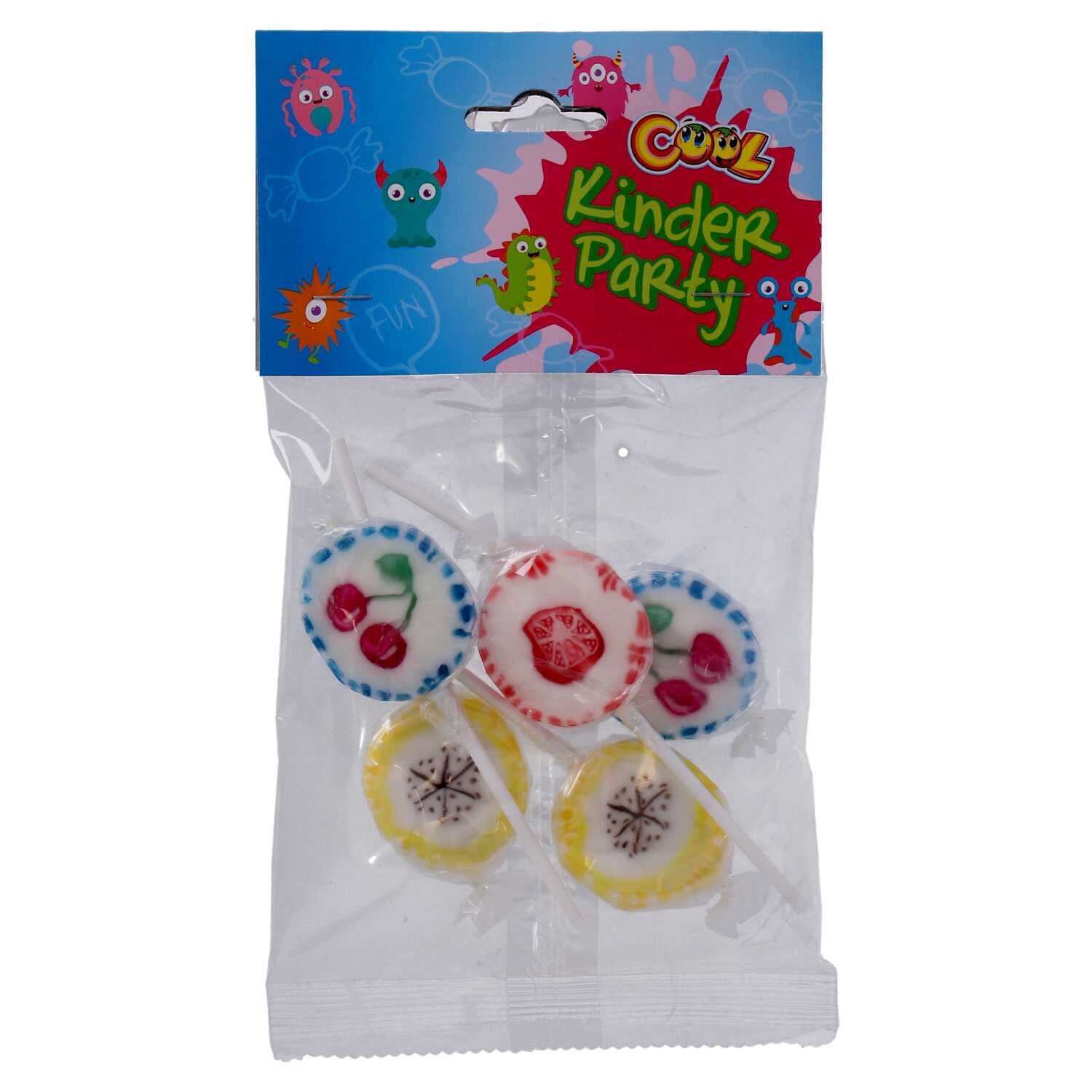 Lolly rund Kinderparty