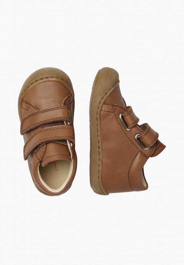 NATURINO COCOON VLLauflernschuhe aus Nappaleder, Lederbraun