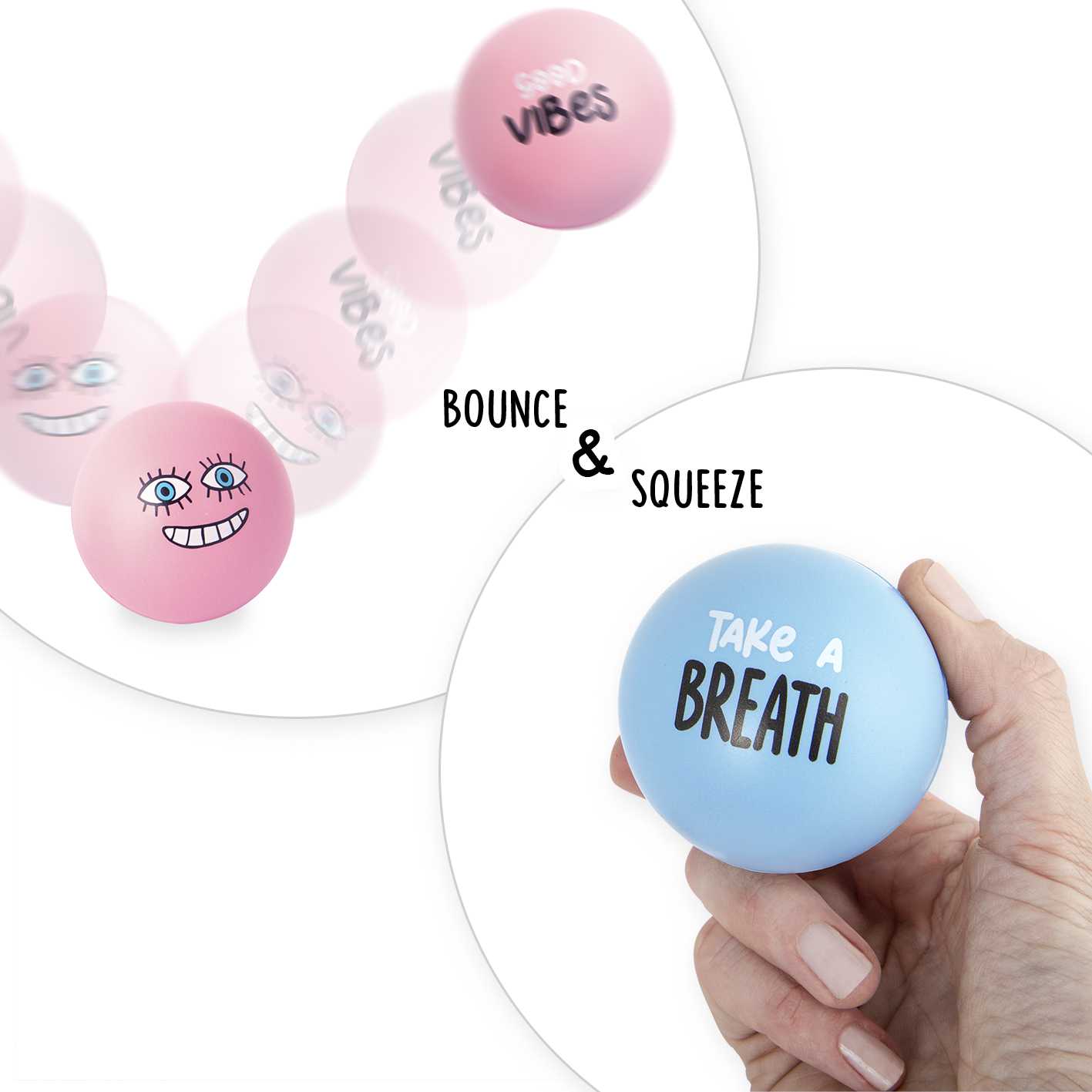 TRENDHAUS® Springball Antistress Relax 6,3cm