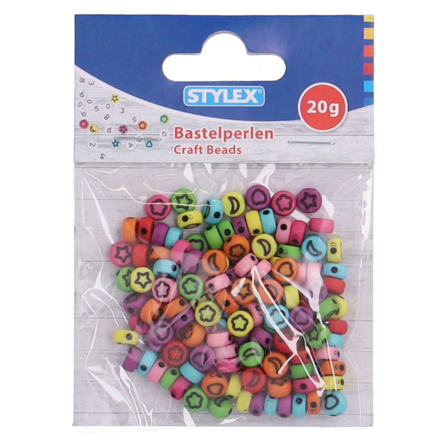 Bastelperlen Zahlen/Symbole