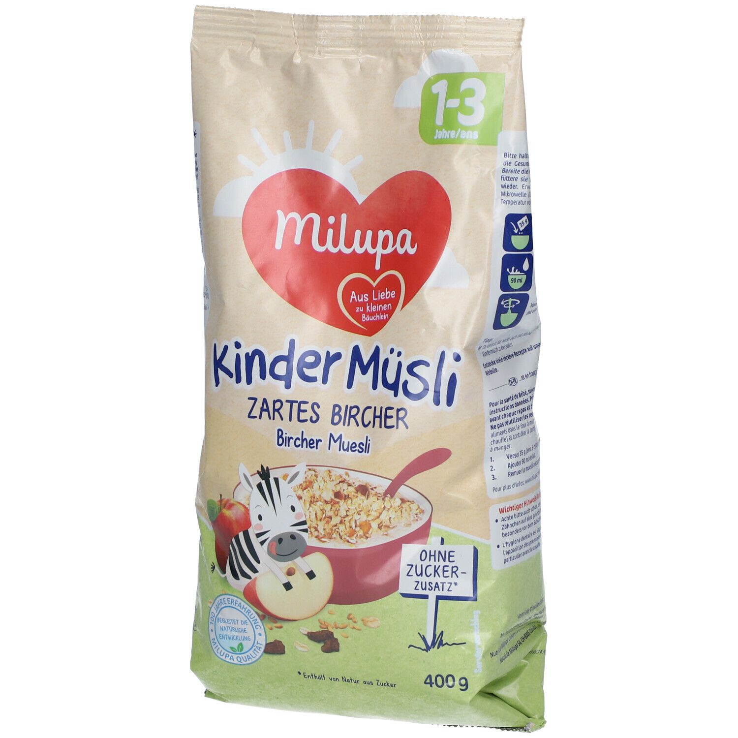 Milupa Kinder Müsli Zartes Bircher