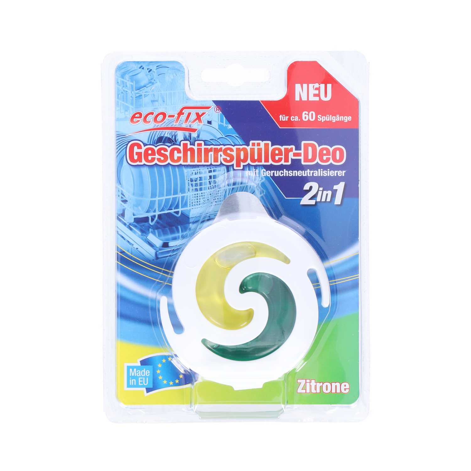 eco-fix 2in1 Geschirrspüler-Deo Zitrone