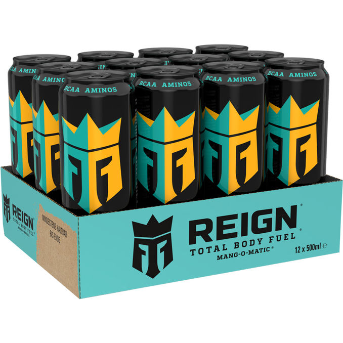 Reign Mango, 12er Pack (EINWEG) zzgl. Pfand, 12 x 0,5L von REIGN