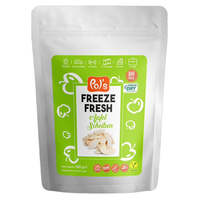Apfel Fruchtchips (Big Pack), 150g von Pol's Freeze Fresh