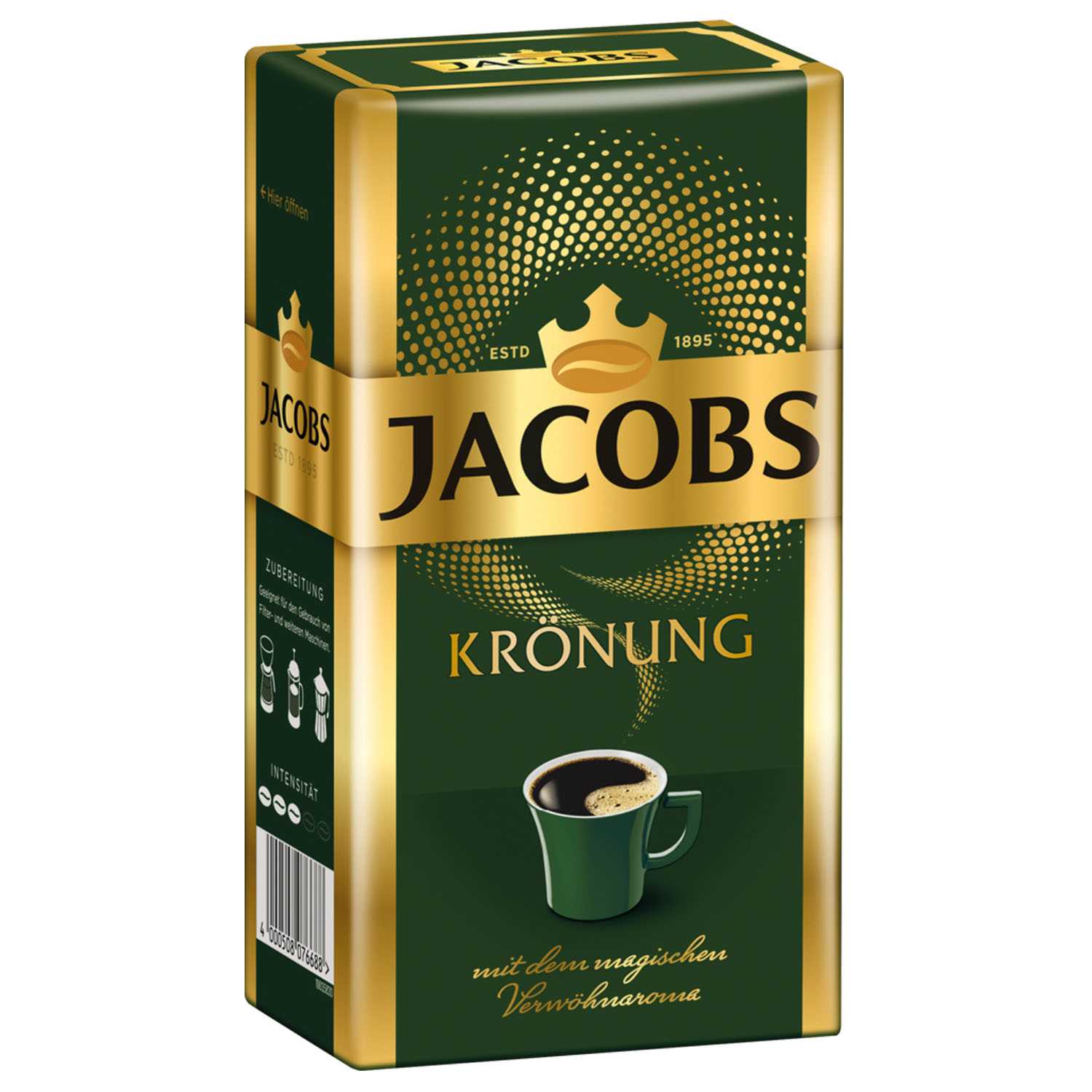 Jacobs Krönung Filterkaffee Klassisch gemahlen 500 g