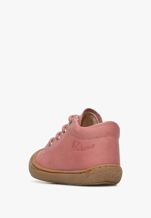 NATURINO COCOONLauflernschuhe aus Nappaleder, Hellrosa