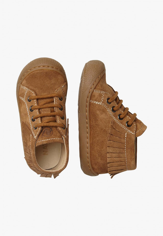 NATURINO JULY ONELauflernschuhe aus Veloursleder, Braun