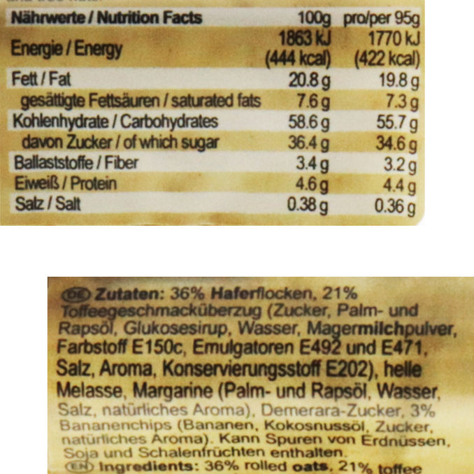 Oat King Super Banana, 10er Pack, 10x 95g von Oat King