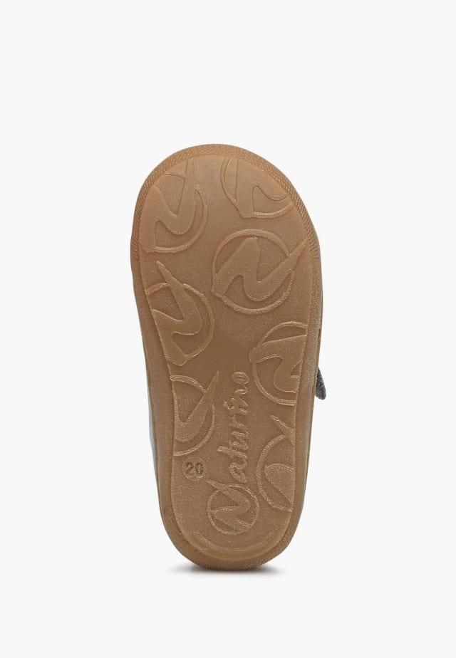 NATURINO COCOON VLLauflernschuhe aus Nappaleder, Kobaltblau