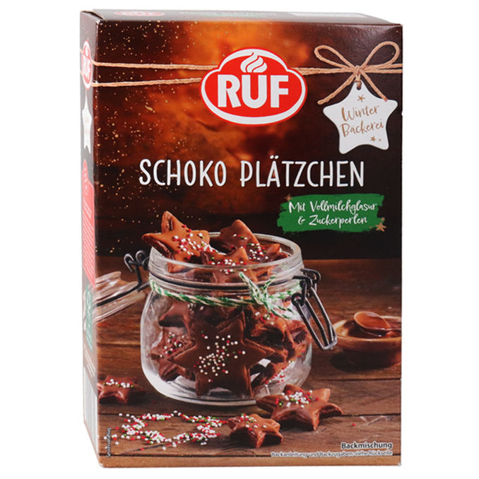 RUF Backmischung Schoko Plätzchen, 440g von Ruf