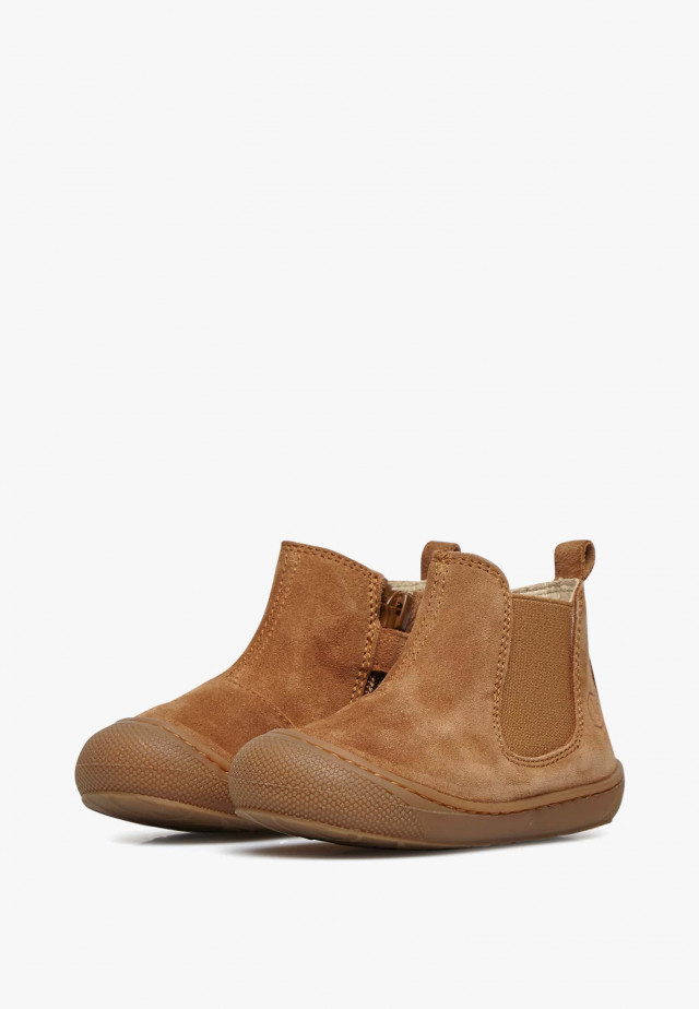 NATURINO SALLYLauflernschuhe im Chelsea-Boot-Stil, Braun
