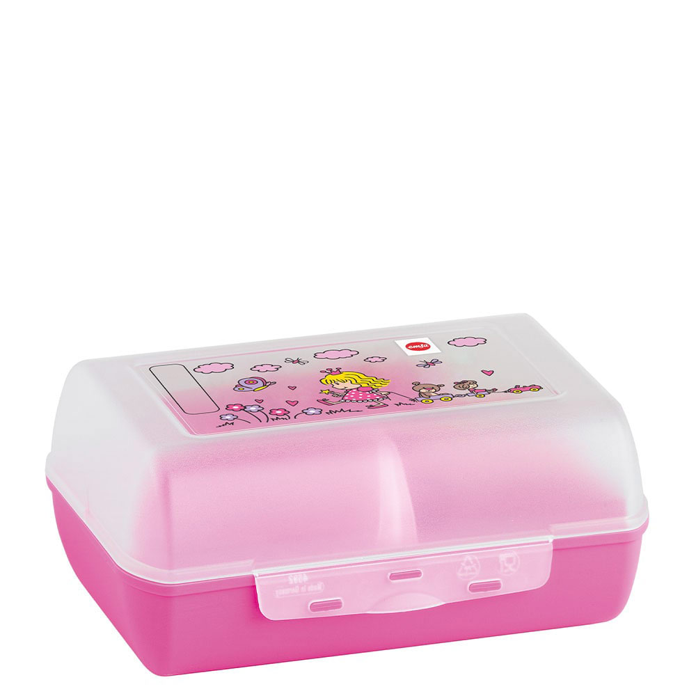 Geschenkset Brotdose/Trinkflasche Motiv Prinzessin