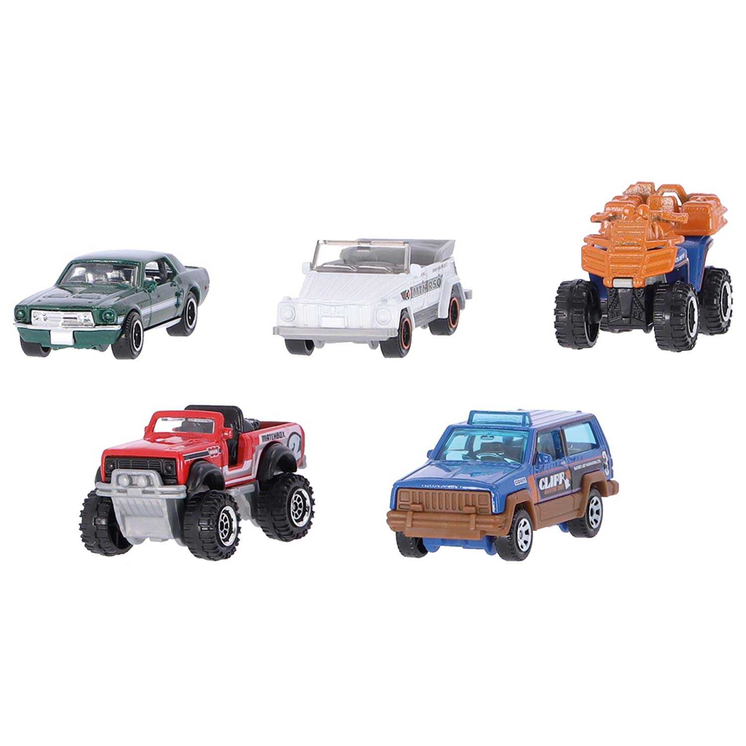 Matchbox Auto-Set Maßstab 1:64 5er