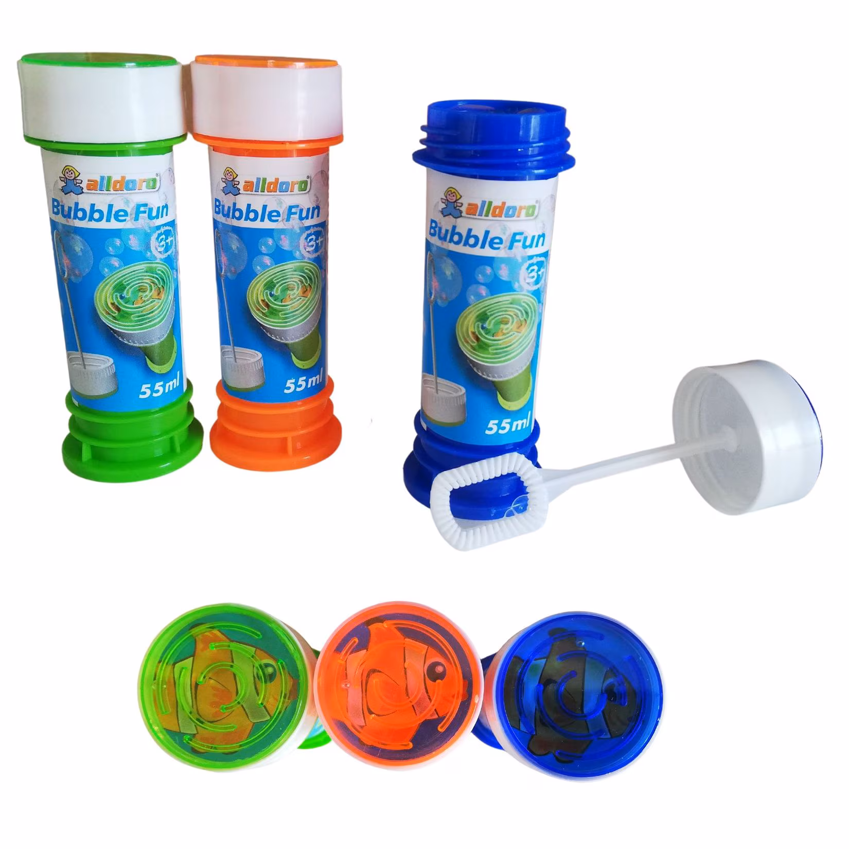 alldoro - Bubble Fun Seifenblasen, 36er Display