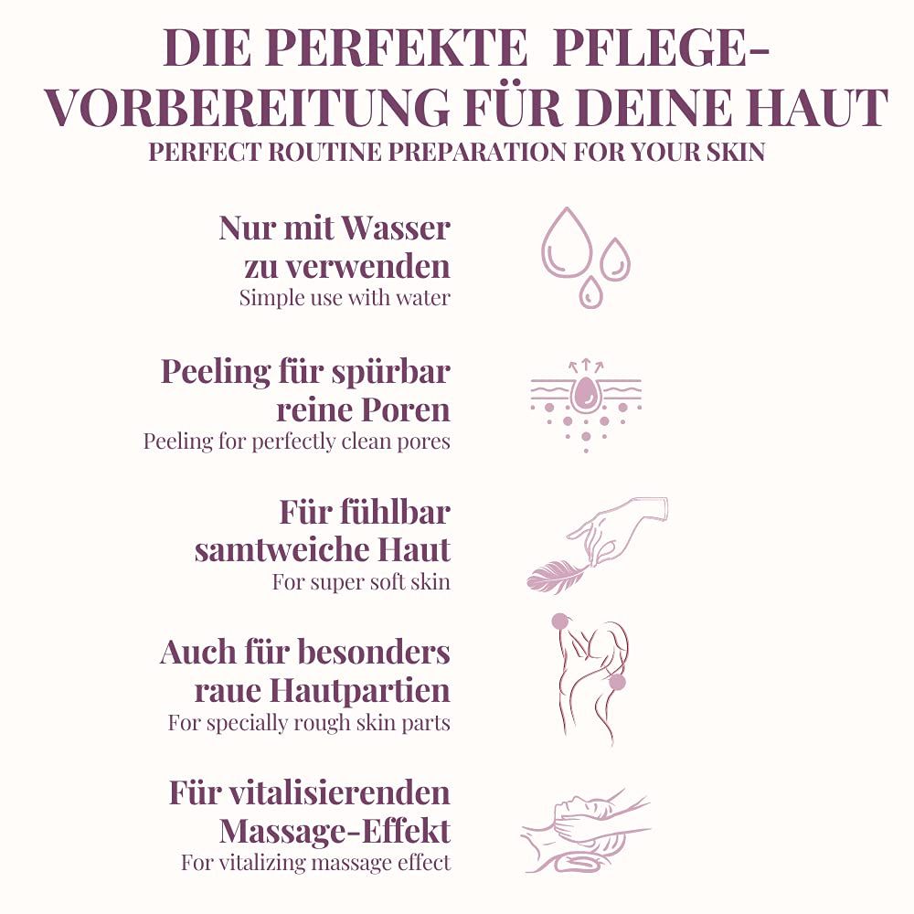 Carenesse NATURAL PEELING ZIEGENHAAR Peelinghandschuh